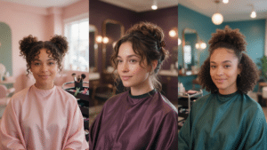 cute curly hairstyles