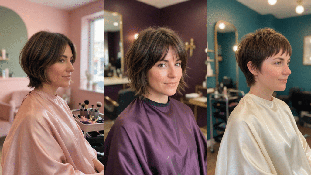 short layered haircuts